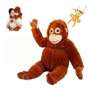25.98in Punch Doll  Monkey Punch Stuffed Animal Monkey  Punch  Gorilla  Plush Doll Toy  Monkey Stuffed Animal Punch Diy Toy