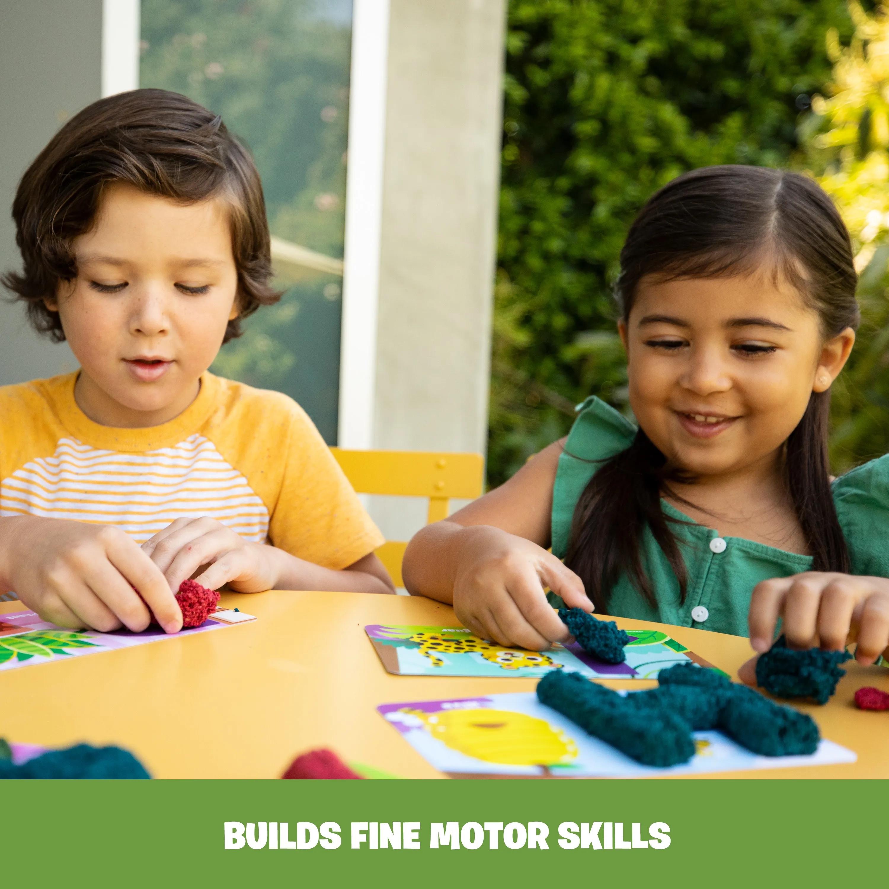 Educational Insights Playfoam Shape & Learn Sensory Toys for Kids 3+; Build Fine Motor Skills with Flash Cards & Fun Characters!