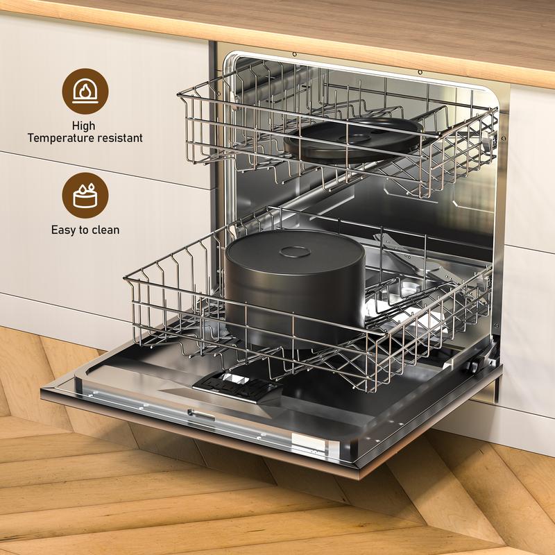 D02 Ultra Quiet 2.1L Ceramic Cat Fountain with Auto Water Dispenser for Cats Dogs & Small Pets White Black Automatic Feeder Advanced Filtration System & 360° Water Circulation|Wired plug-in model