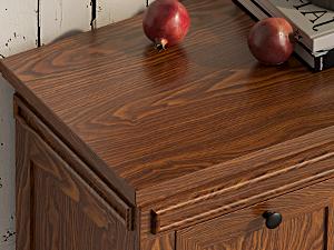 【SPRING GLOW UP】ONBRILL Sideboard Buffet Cabinet with Storage, 63" Large Credenza Kitchen Storage Cabinets with Drawer and Door, Wood Coffee Bar Table with Adjustable Shelf for Living Room, Kitchen, American Retro