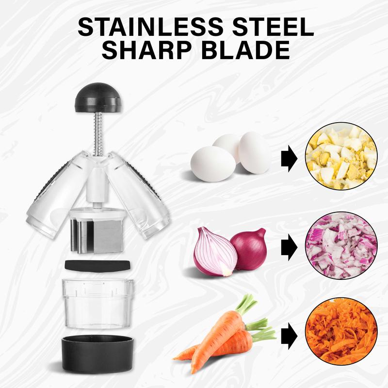 Granitestone Multi Chopper Express - Signature Series Stainless Steel Multi-Directional Blade