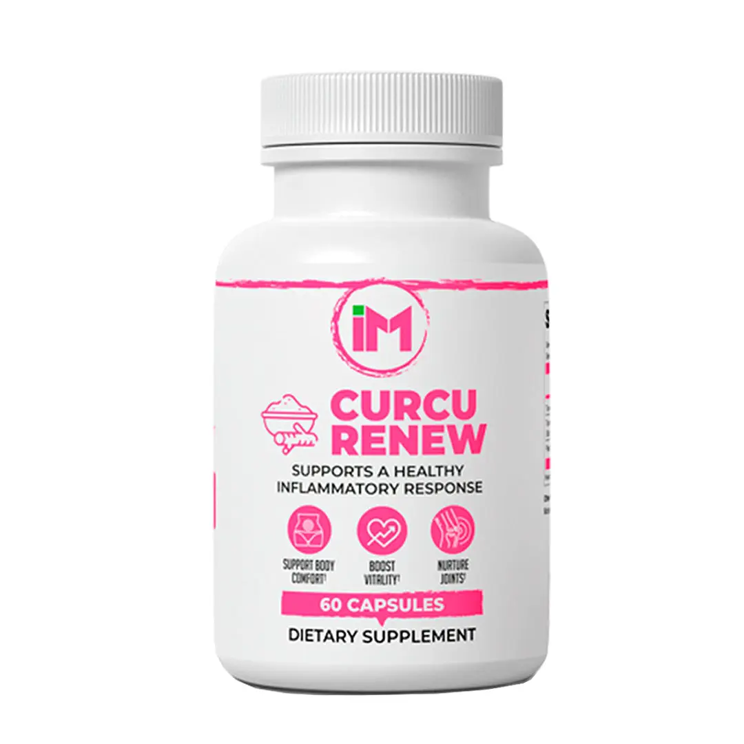 IM CurcuRenew | Turmeric & Curcumin Supplement with BioPerine | Joint, Body Comfort & Healthy Inflammatory Response Support