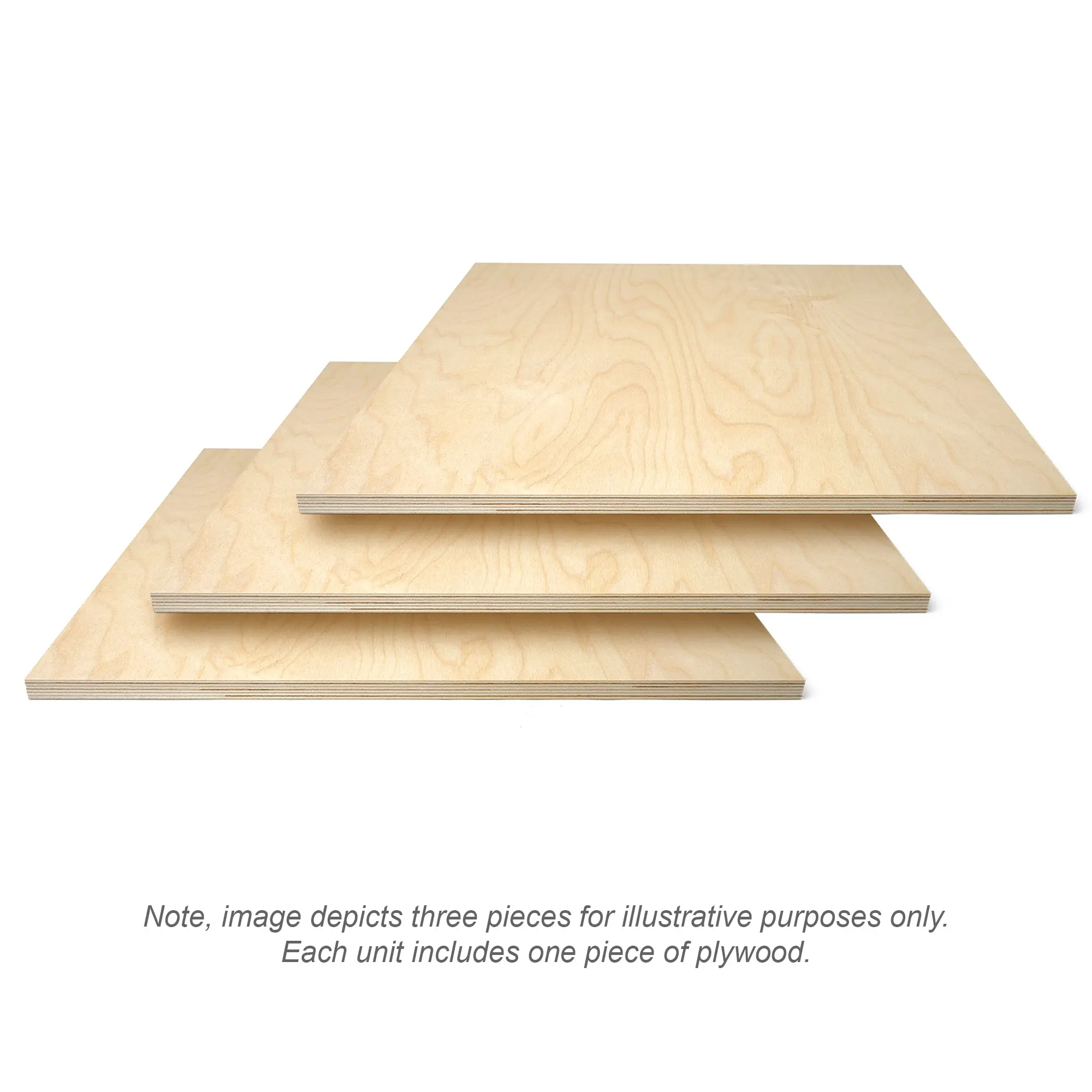 3/4" x 30" x 30" Baltic Birch B/BB Plywood