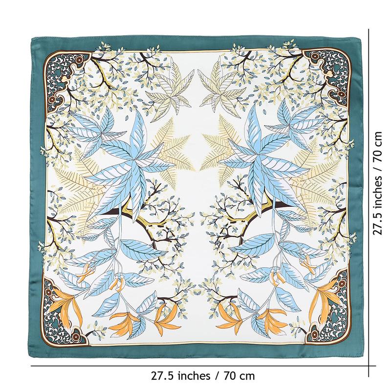 AWAYTR 4PCS/Set 27.5" Square Silk-Like Head Scarf Neck Scarves for Women Hair Kerchief Bandanas Headbands Head Wraps TikTokShopBlackFriday AWAYTR 4PCS/Set 27.5" Square Silk-Like Head Scarf Neck Scarves for Women Hair Kerchief Bandanas Headbands Head Wraps TikTokShopBlackFriday