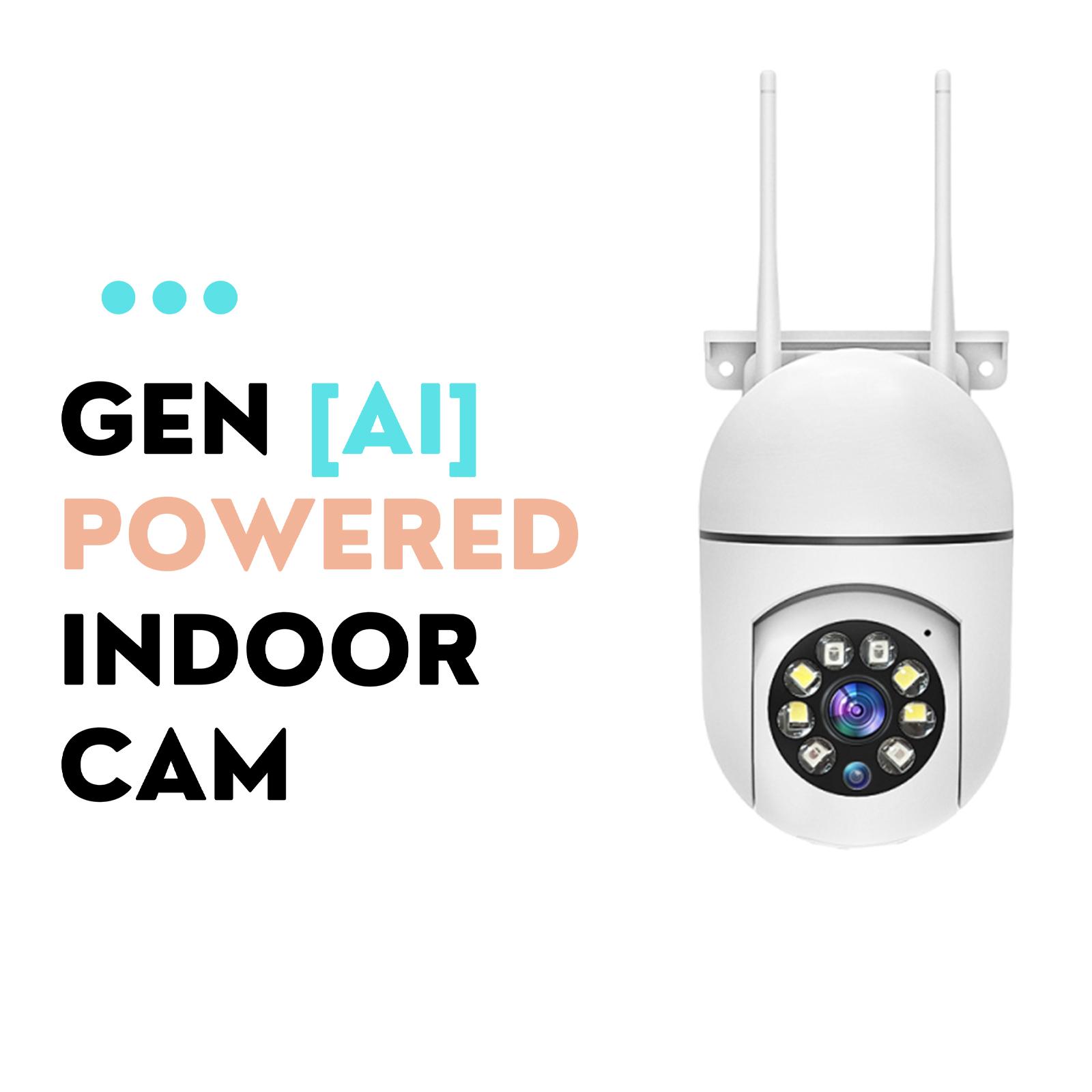 Hawkray AI Camera with One Key Automatic Alarm 911 Alarm Monitoring Face Recognition Mobile Tracking Day Night Full Color Easy Install Surveillance Camera Safety Cord Hawkray AI Camera with One Key Automatic Alarm 911 Alarm Monitoring Face Recognition Mobile Tracking Day Night Full Color Easy Install Surveillance Camera Safety Cord