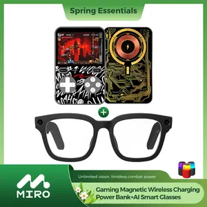 [Bundle & Save] AI Smart Glasses with 800W HD Camera – OpenAI Recognition, 1080P Anti-Shake Video, Real-Time Translation & Long Battery Life – Travel, Outdoor Adventures, Daily Fun, Hands-Free Convenience, Ideal Gift for Tech Enthusiasts & Frequent Travel