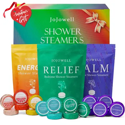 WSBArt Shower Steamers Aromatherapy - 8 Pcs Shower Bombs With Essential - View #6