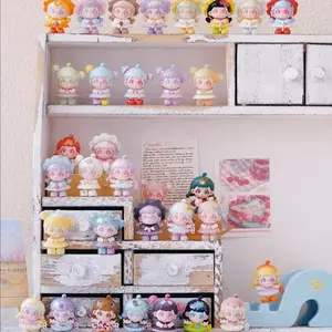 SUTOYS P-Peach Cute Paradise Series Mini Blind Bag, Adorable Peach-Themed Micro Figures & Kawaii Collectible Gift for Girls, Sweet Desk Decor Display