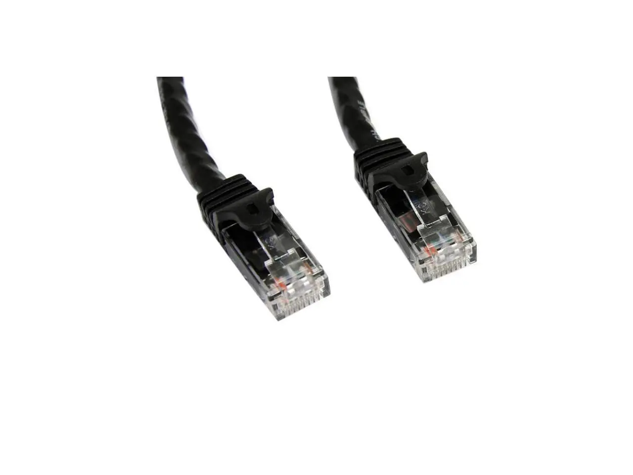 StarTech.com N6PATCH100BK 99.97 ft. (30.48 m) Cat 6 Black Snagless UTP Patch Cable - ETL Verified