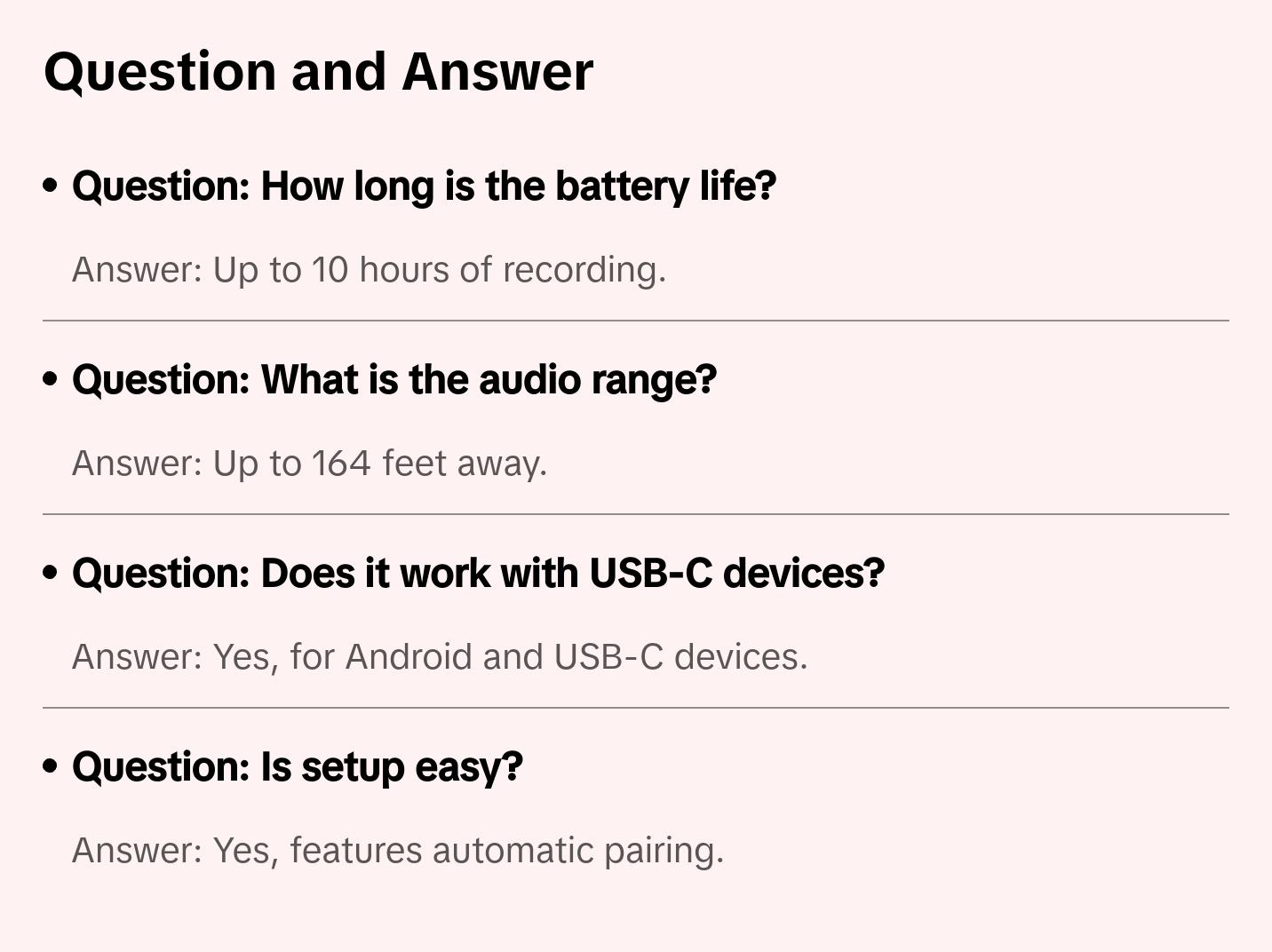 Movo Wireless Mini USB-C Microphone System | Pro Lapel Mic with Noise Cancellation, Long-Range for Android & USB-C Devices