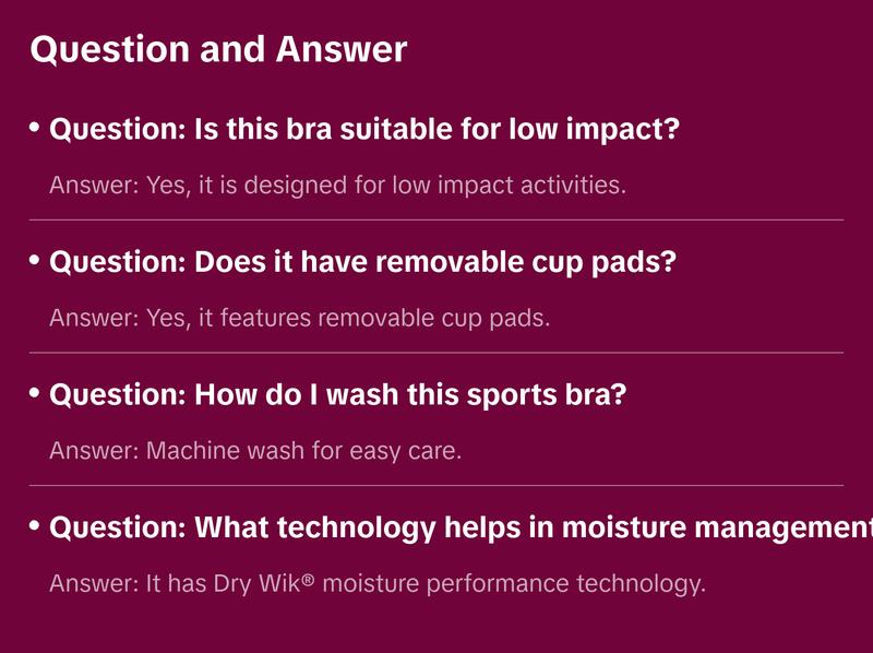 Evie Seamless Sports Bra