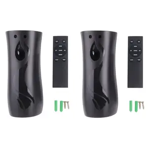 2pack Automatic Air Freshener Spraying Dispenser, Wall Mounted or Freestanding Sprayer Holder, Multiple Time Settings