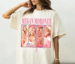 Megan Moroney Cloud 9 Tour 2026 Graphic T-Shirt Country Music Fan Tee Unisex Cotton Shirt, Lightweight Feel, Moves with You, Retro Styles, Bring Back the Classics