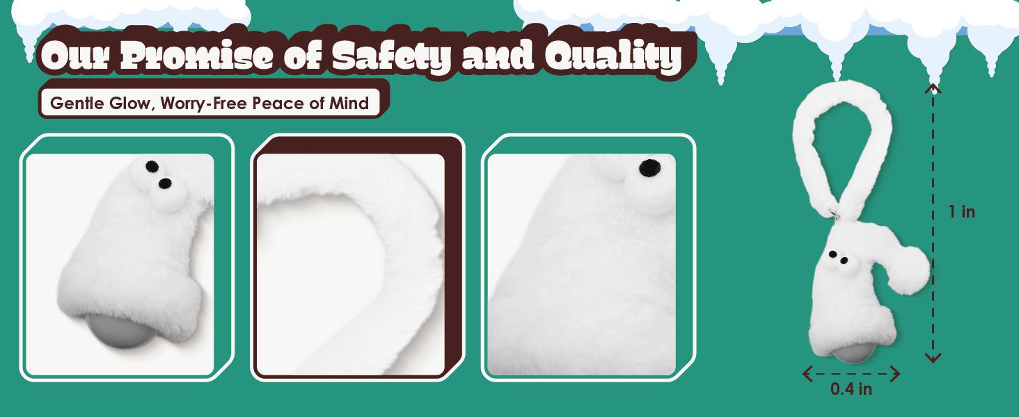 Holiday Snowman & Santa LED Night Light with flash, strobe, fade and twinkle lighting effects. Creates warm festive atmosphere, perfect as decorative light for bedroom, living room, mantel, winter parties and seasonal home decor.