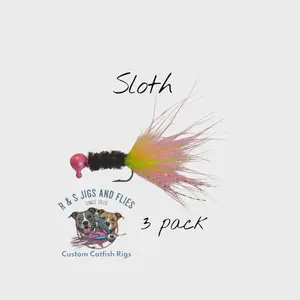 Sloth Crappie Jig (pack of 3, 1/16 ounce)