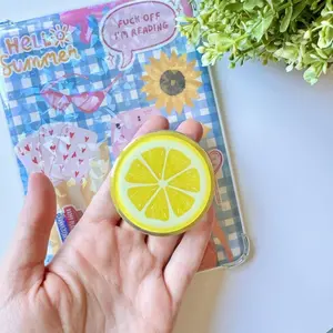 Lemon Kindle MagSafe Grip: Bookish Magnetic Phone/Kobo Accessory