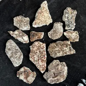 [Earth Archive] Garnet on Feldspar with Hyalite Opal & Smoky Quartz | Crescent Cast