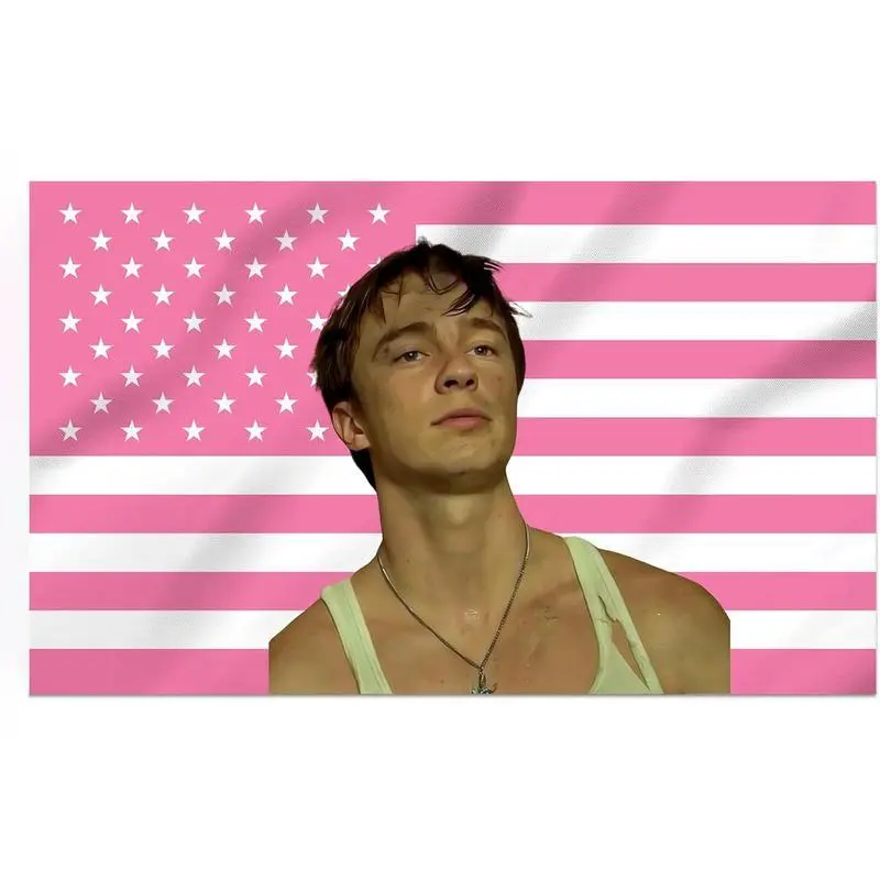 Drew Starkey Rafe Cameron Decorative Double-Stitched Tapestry Flag, Home Decor Wall Hanging for Room, College Dorm, Ideal as a Gift bedroom decor cheap bedroom decor chill room accessories cool stuff for your bedroom stuff for your room cheap tapestry