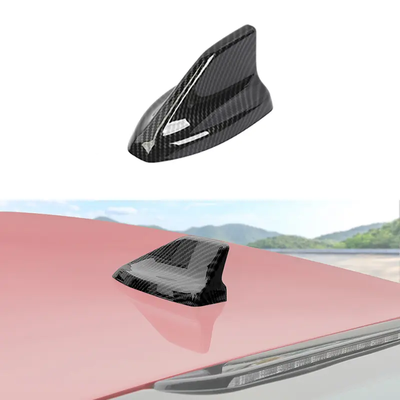 Shark Antenna Cover Decor, Car Exterior Car Accessories for 2024+ Ford Mustang, Decoration Vehicle