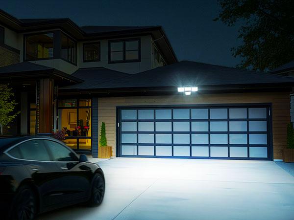 Solar Outdoor Lights 3000LM 238LED Security Lights 3 Heads Motion Sensor Spotlights with 3 Modes IP65 Waterproof 6500K for Yard Garden Driveway Porch Garage Patio Gifts,Thanksgiving & Christmas Gifts