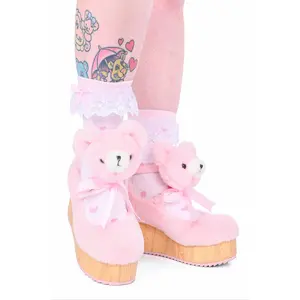 Toybox Teddy Bear Platform - Pink