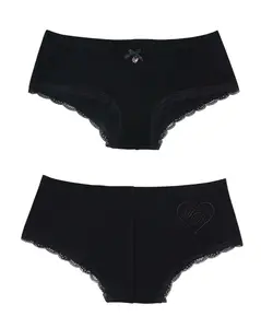 Classic Black Charlie Boyshorts