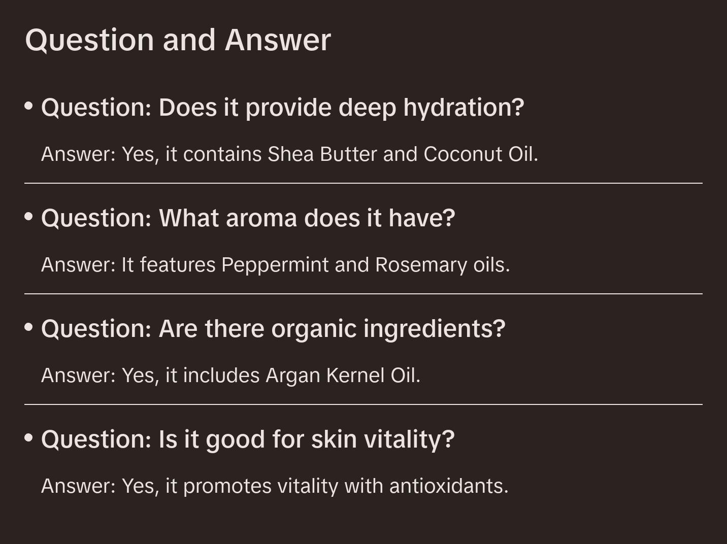 Vanilla Coconut Body Lotion