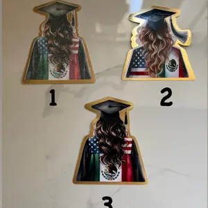 Mexican Girl graduation topper,Leis Topper,Cap topper