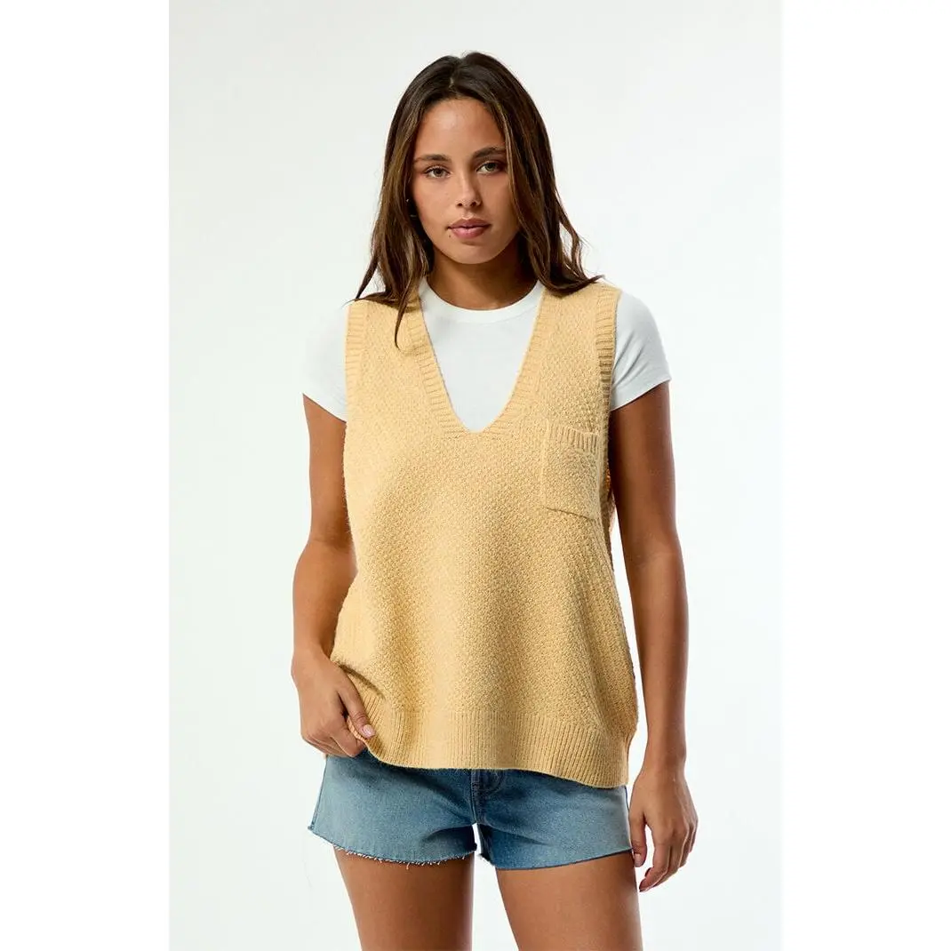 Rhythm Women's Archer Knit Sweater Vest
