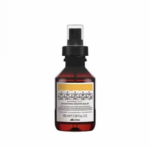 Davines Naturaltech Nourishing Keratin Sealer - Lightweight Formula for Brighter Soft Hair with Vegetal Keratin & Rice Proteins 100ml