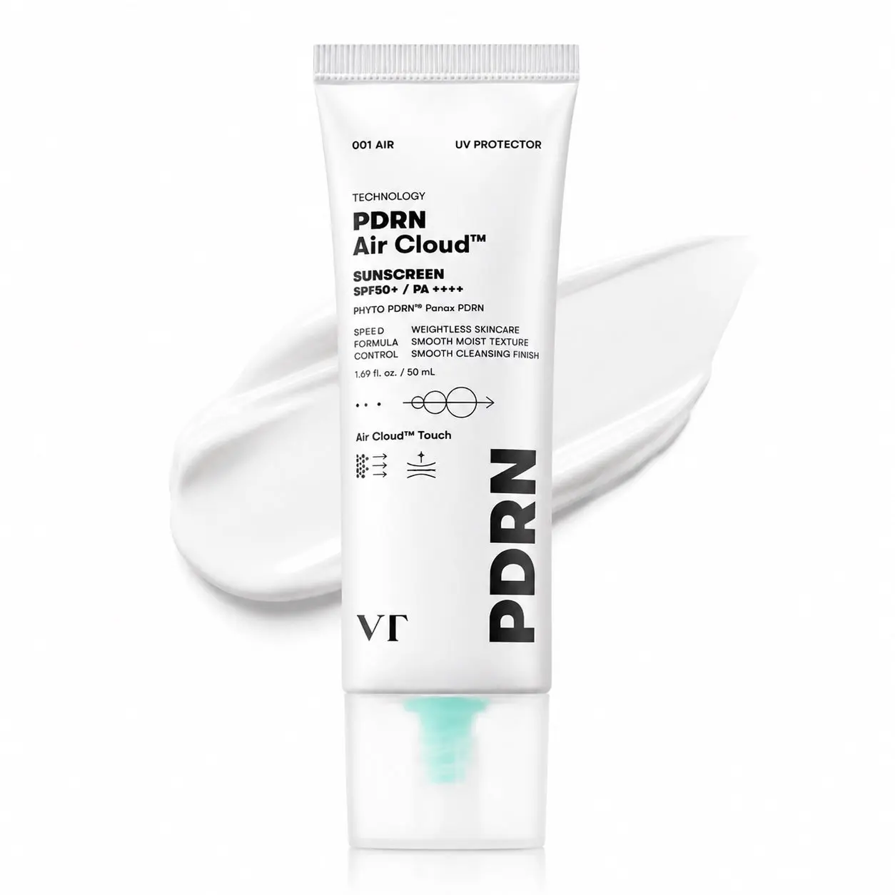 VT - PDRN Air Cloud Sunscreen SPF 50+ / PA ++++ (50ml)
