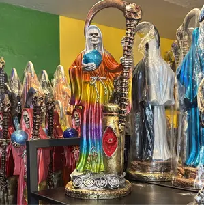 Santa Muerte statue 19 inch 7 Powers charged