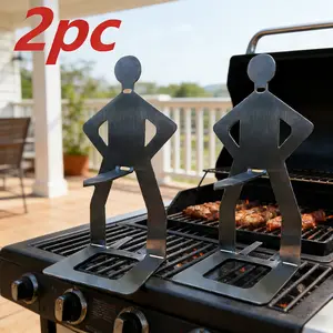 Fun BBQ Grill Rack for Hot Dogs & Sausages - Portable, Stainless Steel, Great for Camping and Gifts