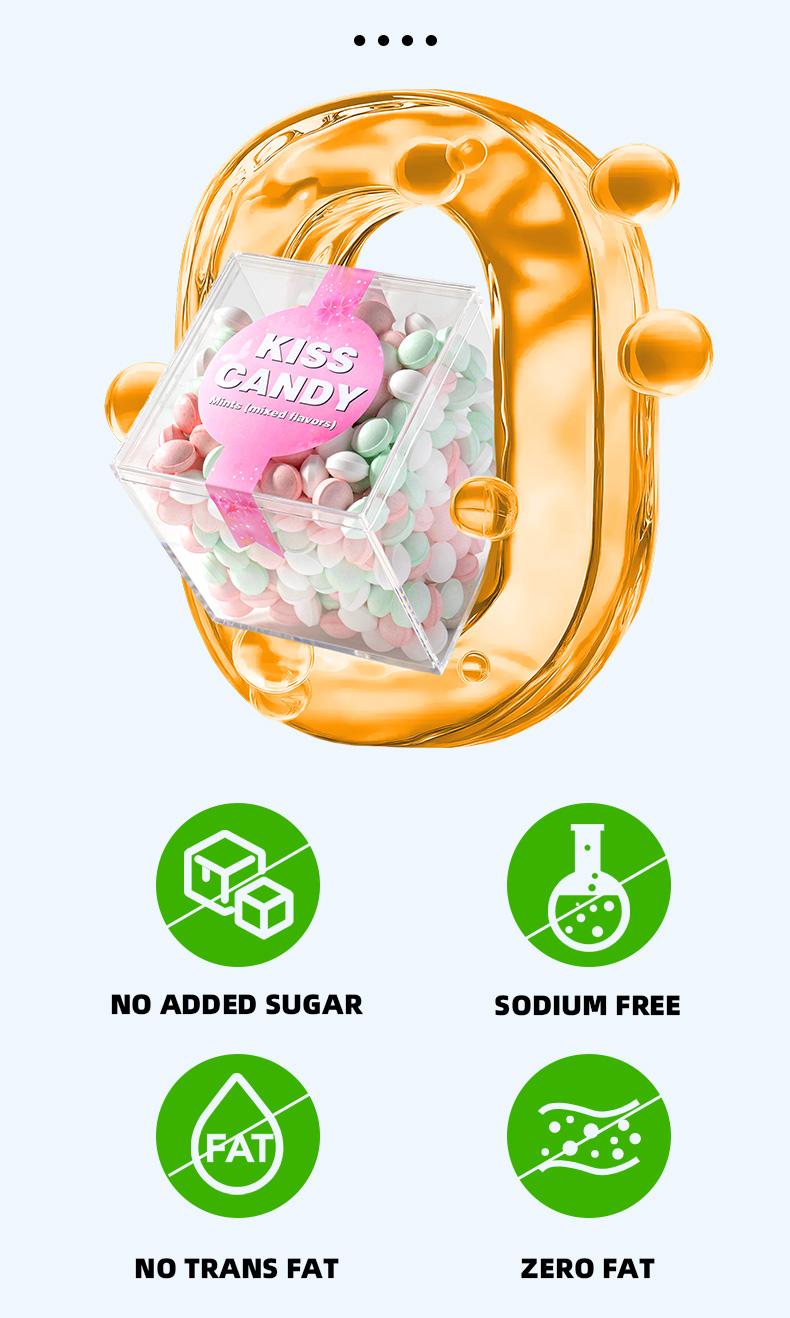 【Promotional Event】Sugar-Free Mint Candies in Square Box for Fresh Breath 【Promotional Event】Sugar-Free Mint Candies in Square Box for Fresh Breath