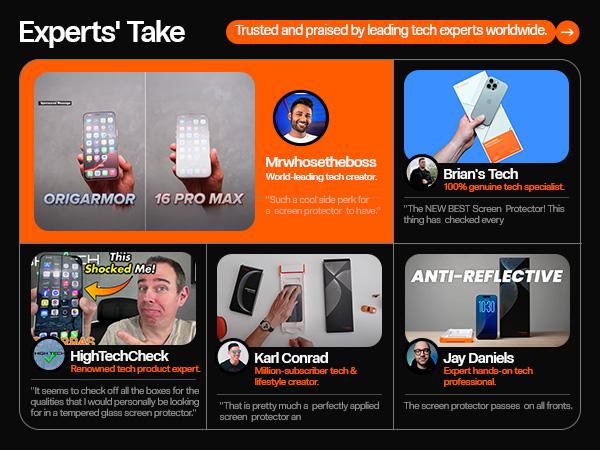 TORRAS OrigArmor for Samsung Galaxy S26 Ultra Screen Protector [100% Anti Reflection] [Full Coverage Fit] Military-Grade Shatterproof 9H+ Tempered Glass Anti-Scratch Screen Protector S26 Ultra 1-Pack