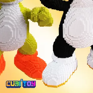 CubiBRICK Game Series Giant Yeah YH (24,445 PCS) Micro 3D Building Block Model