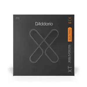 D'Addario XT Electric Nickel Plated Steel, Regular Light, 7-String 10-59