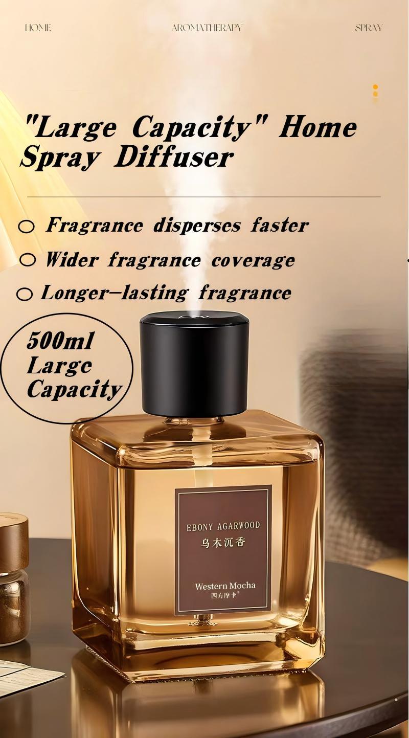 (16.91Oz) 500ml Automatic Spray Aromatherapy Value Large Capacity Aromatherapy Bedroom Room Living Room, Elegant Smoke-Free Aromatherapy for Bedrooms, Living Rooms and Bathrooms | Excellent Home Decoration Gifts, diffuser Long Lasting Diffuser