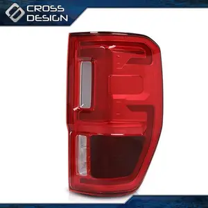 CROSSDESIGN Fit For Ford Ranger 19-23 W/ Blind Spot Model Right LED Tail Light Brake Lamp