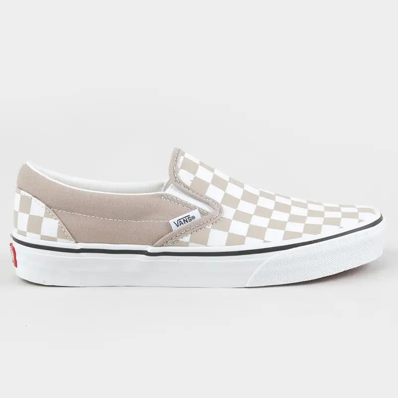 VANS Classic Checkerboard Womens Slip-On Shoes