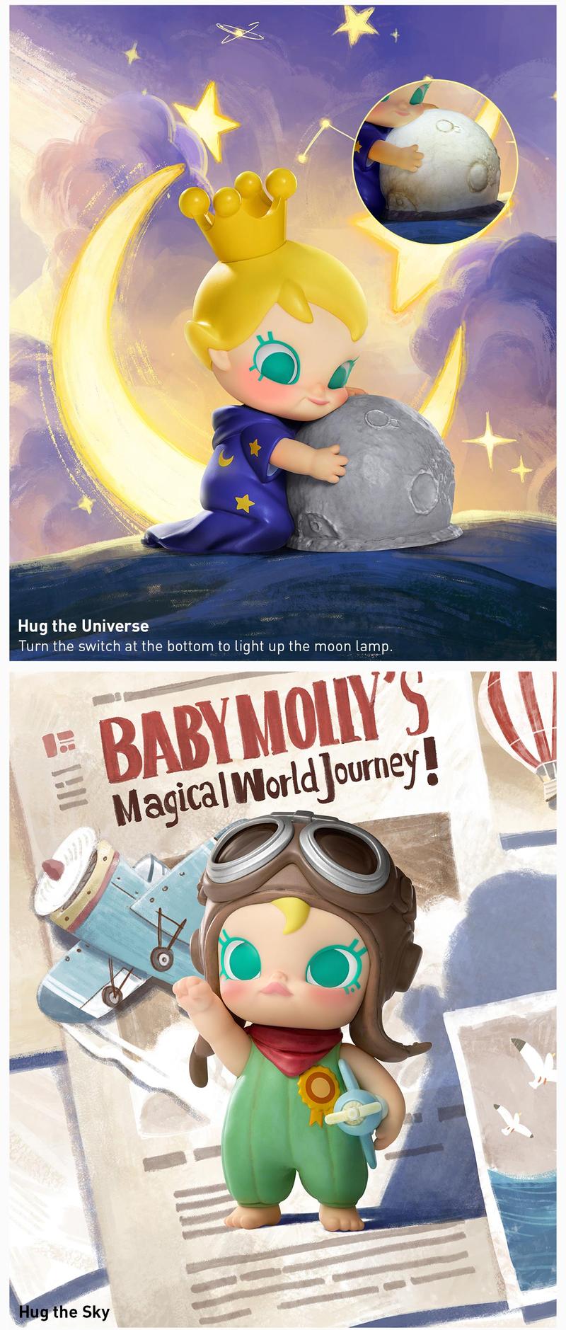 POP MART Baby Molly My Huggable Discovery Series Figures