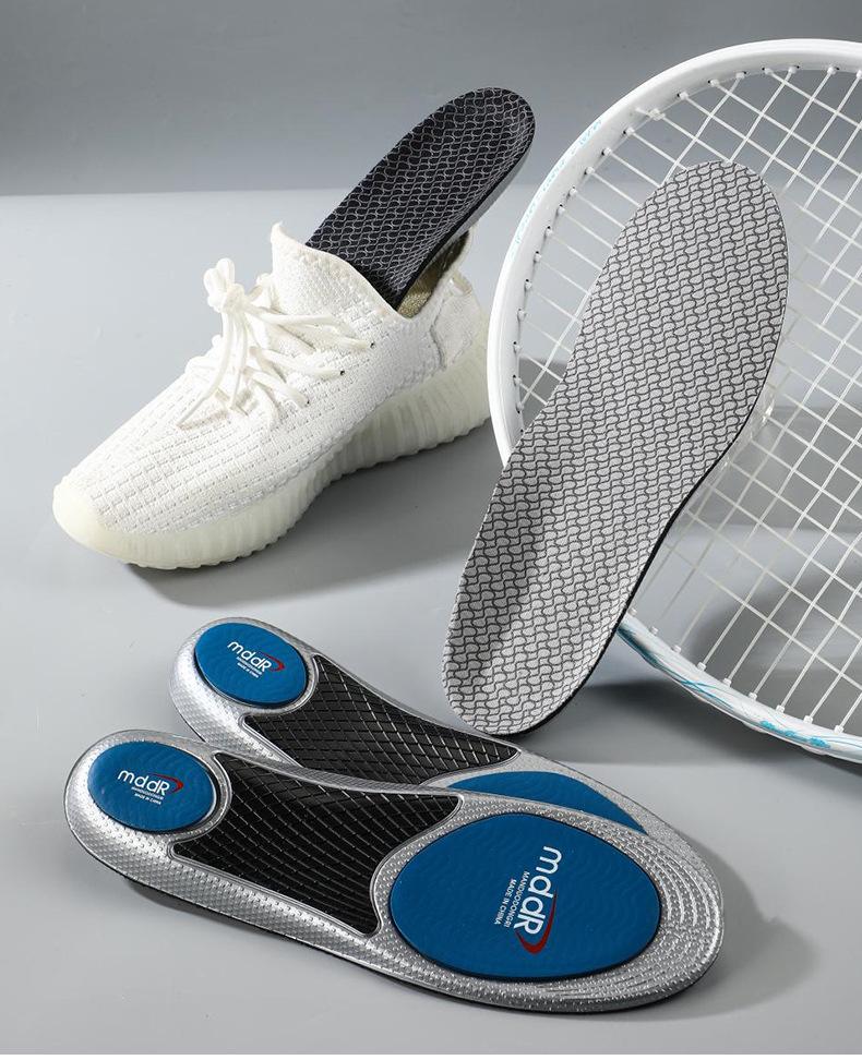 Sports Insoles |     High Elastic Shock Absorbing, Arch Support, Breathable Deodorant