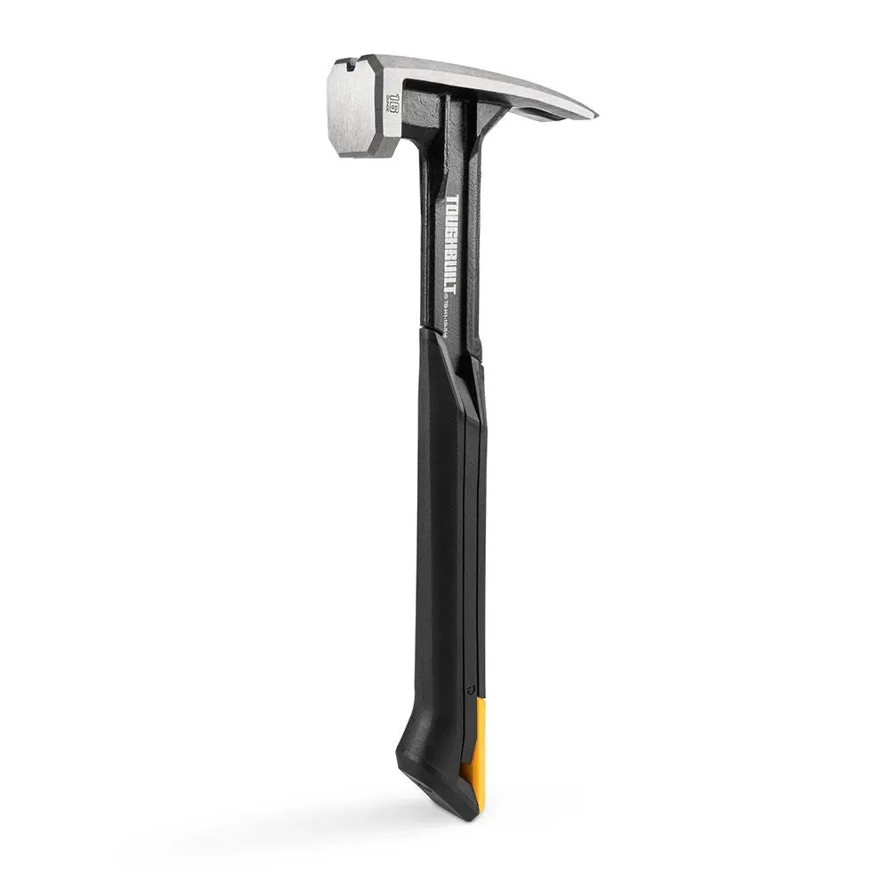16oz Steel Rip Hammer, Smooth Face & Non-slip Rubber Grip Heavy Duty Hammer, Durable Precision Nailing for Construction & Home DIY Projects, Hand Tools