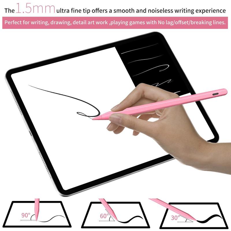 Stylus Pen for iPad Fast Charge with Palm Rejection Tilt Sensitivity Active Touch Screen Pencil Compatible with iPad 6/7/8/9/10 Pro12.9&11 Air3/4/5 Mini5/6 TikTokShopHolidayHaul