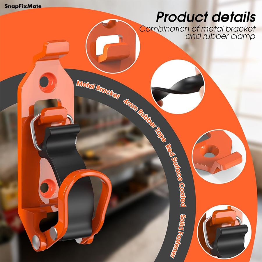Heavy Duty Shovel Mount for Roof Rack - 2Pcs Kit