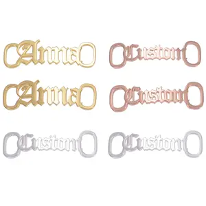 Personalized Name Shoe Buckle Nameplate