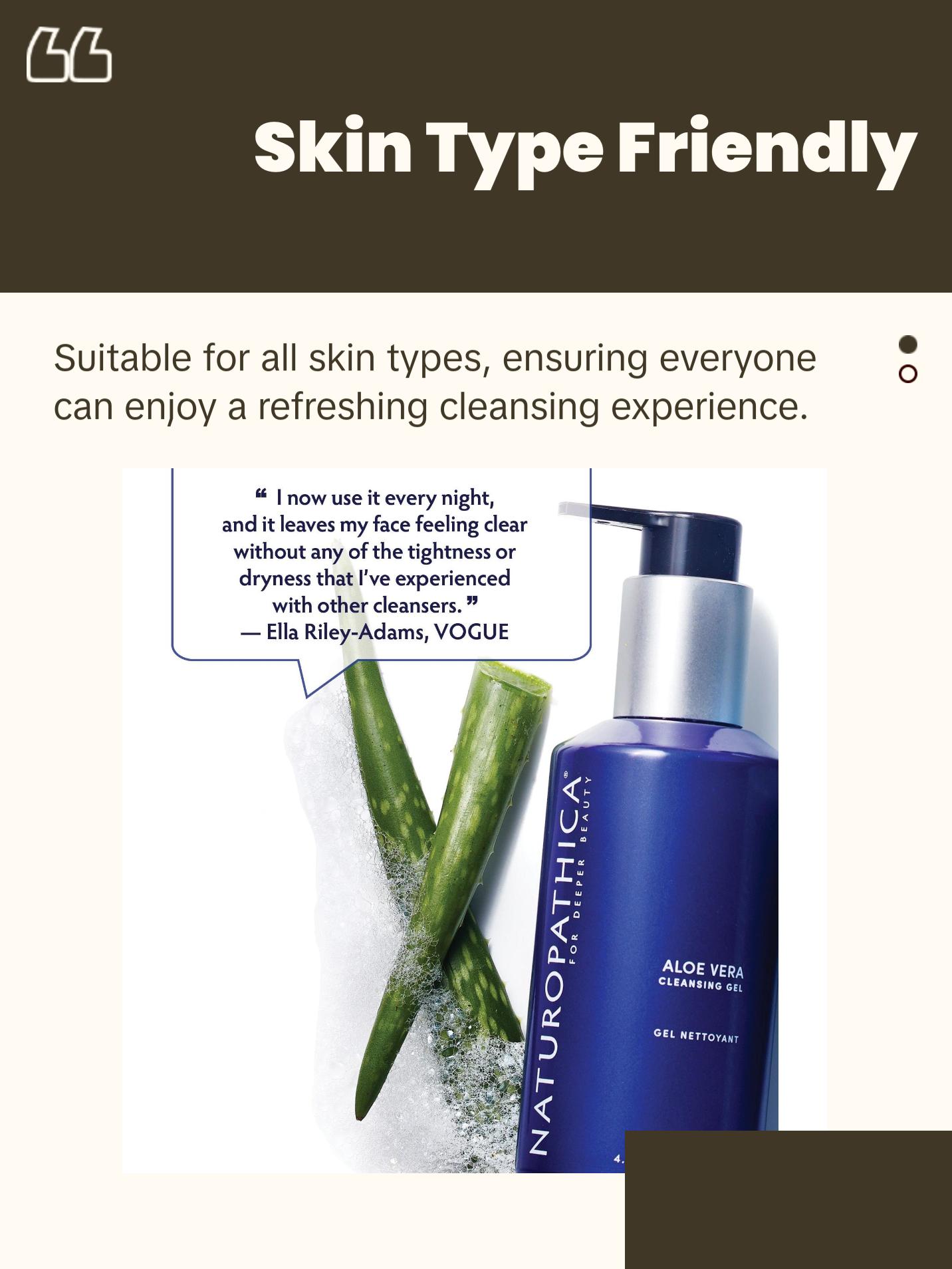 Aloe Vera Cleansing Gel