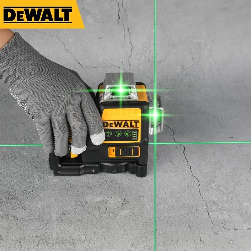 Dewalt NEW DW089LG 12 Lines 3 Sides*360 Degree Vertical 12V Lithium Battery Laser Level Horizontal Green Meter Outdoor leveling Dewalt NEW DW089LG 12 Lines 3 Sides*360 Degree Vertical 12V Lithium Battery Laser Level Horizontal Green Meter Outdoor leveling