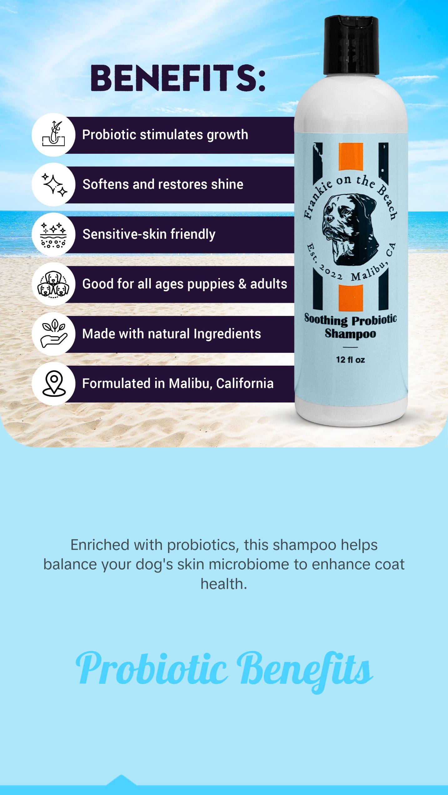 Frankie on the Beach Soothing Probiotic Shampoo Frankie on the Beach Soothing Probiotic Shampoo