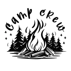 Camp Crew 2x2 Magnet